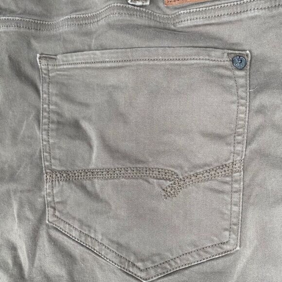 Mavi Jeans Straight Leg Pants Men's SZ 44 Brown Straight Leg Pants Stretch - Picture 8 of 10